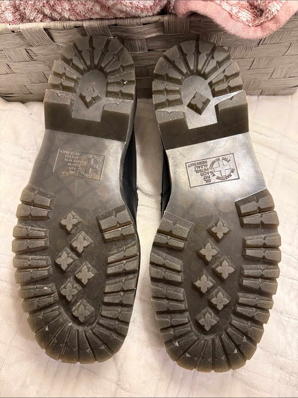 Limited Edition Dr. Martens Penton Bex Square Toe Hair-On Leather Loafers (sz10) - Picture 5 of 8